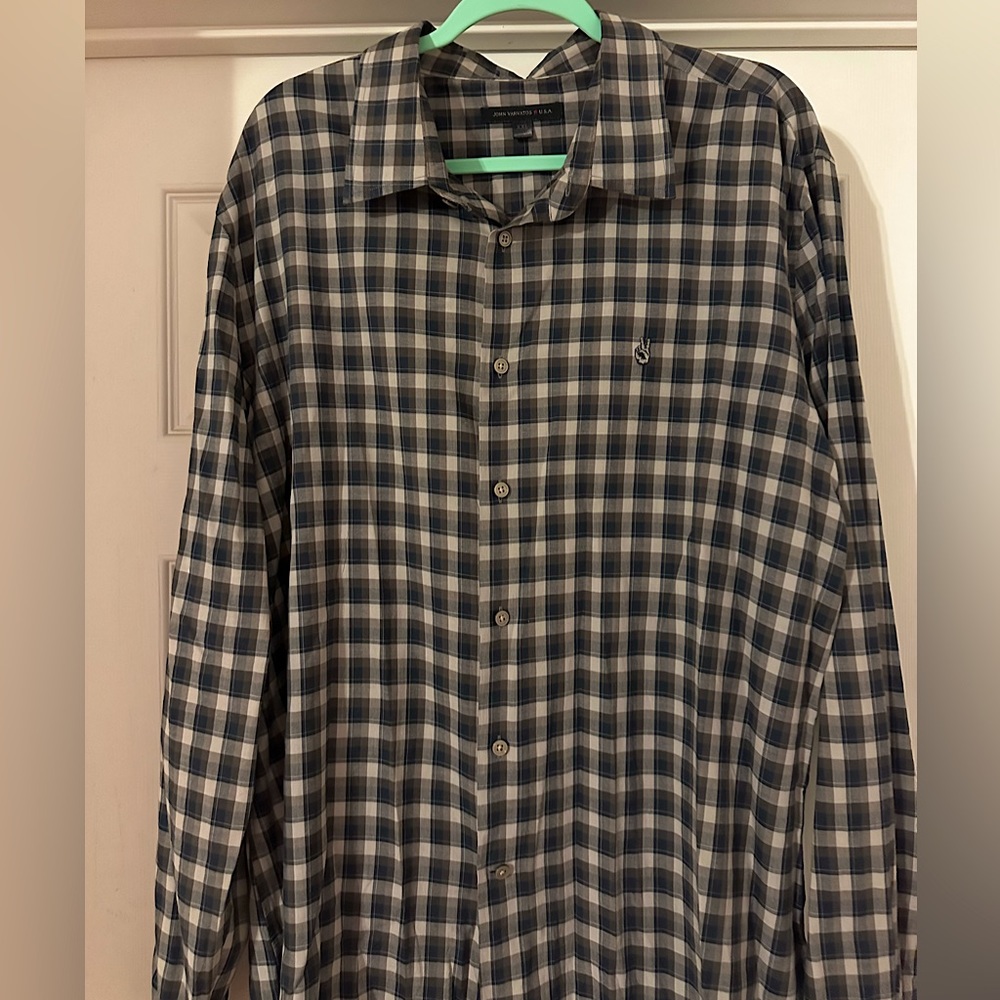 John Varvatos Men’s Button Down Size XXL